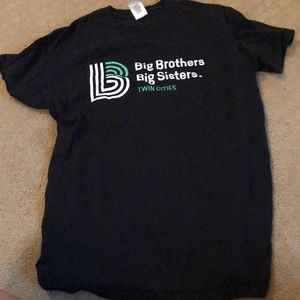 Black graphic T-shirt